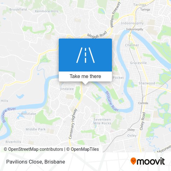 Pavilions Close map
