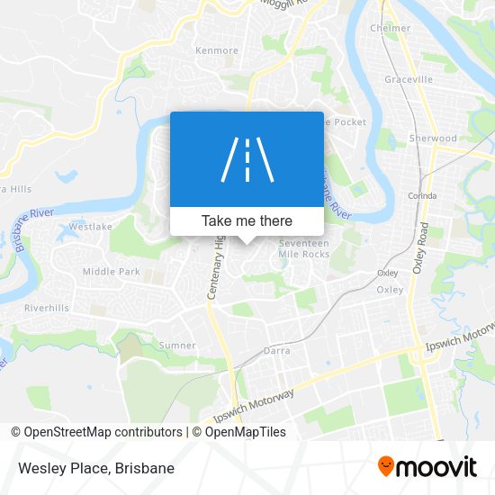 Wesley Place map