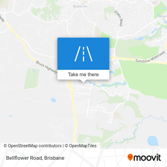 Bellflower Road map