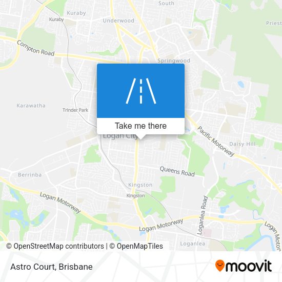 Astro Court map