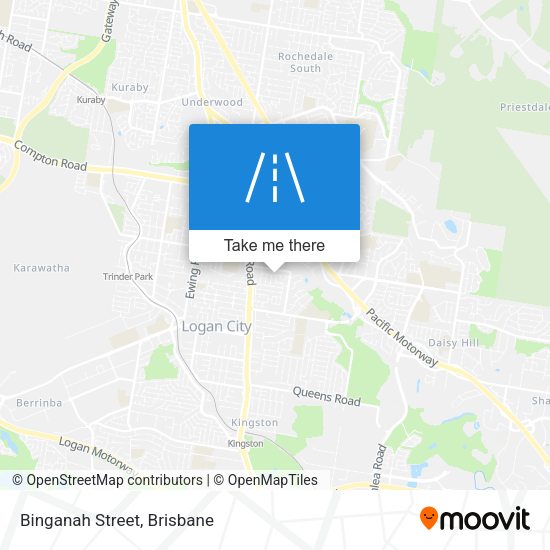 Binganah Street map