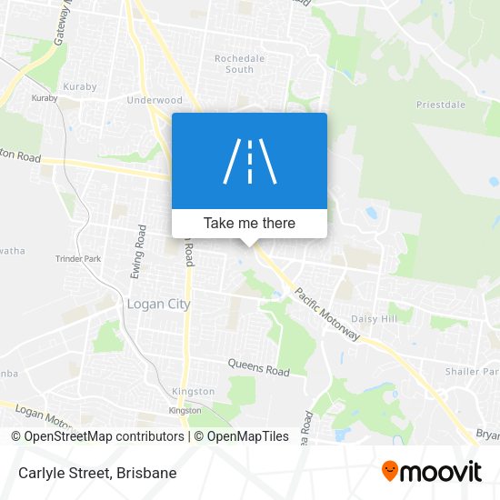 Carlyle Street map