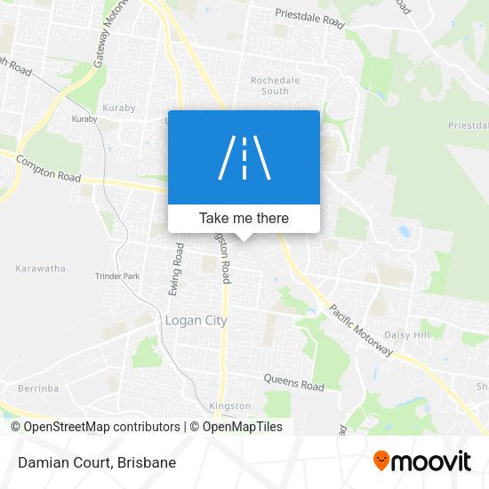 Damian Court map