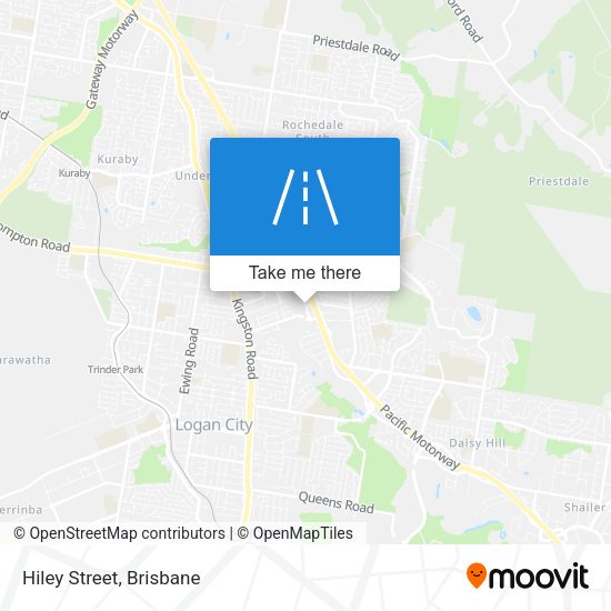 Hiley Street map