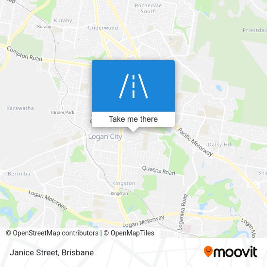 Janice Street map
