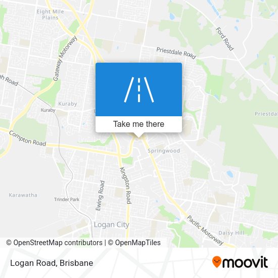 Logan Road map