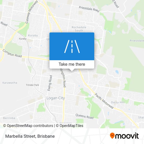 Marbella Street map