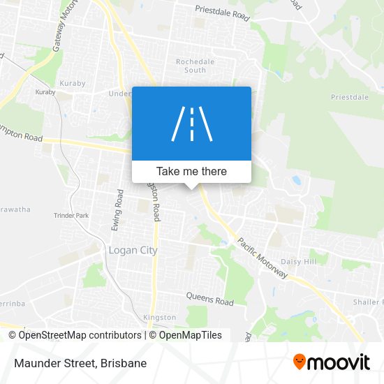 Maunder Street map