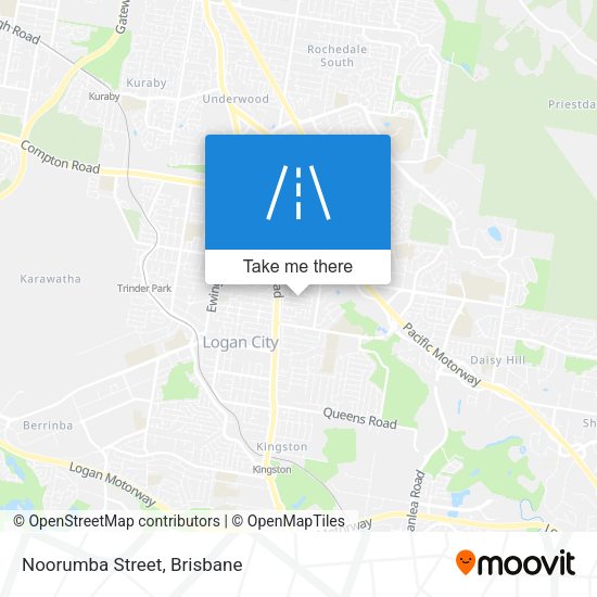 Noorumba Street map
