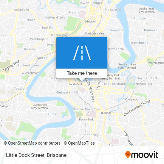 Little Dock Street map