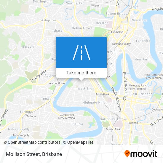 Mollison Street map