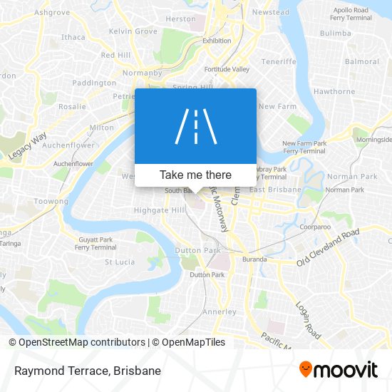 Mapa Raymond Terrace