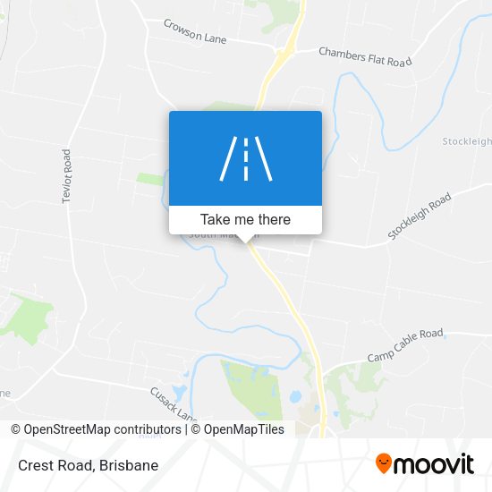 Crest Road map