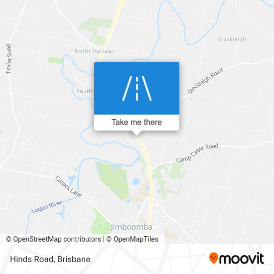 Hinds Road map