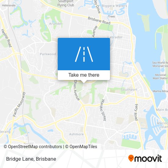 Bridge Lane map