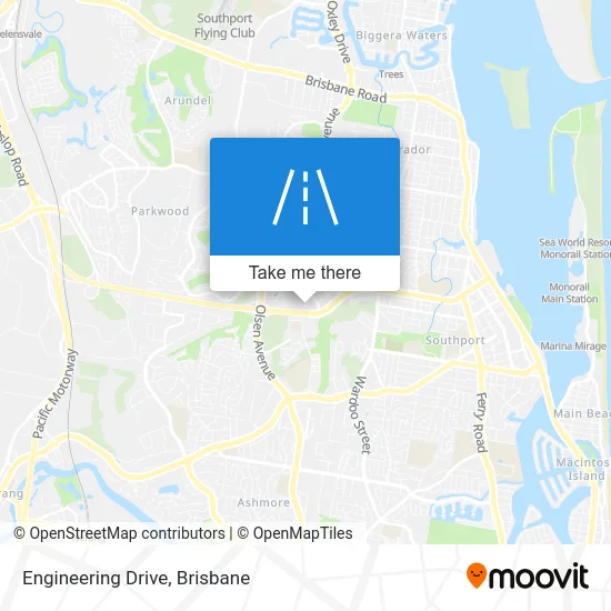 Mapa Engineering Drive