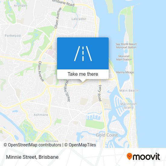 Minnie Street map