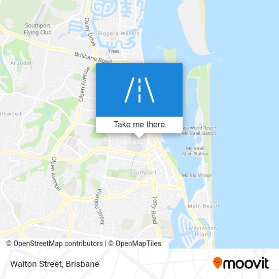 Walton Street map