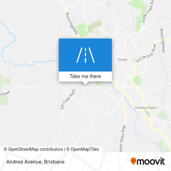 Andrea Avenue map