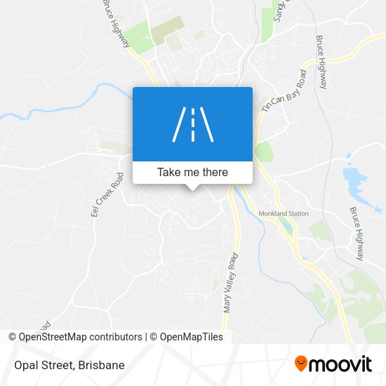 Opal Street map
