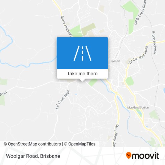 Woolgar Road map