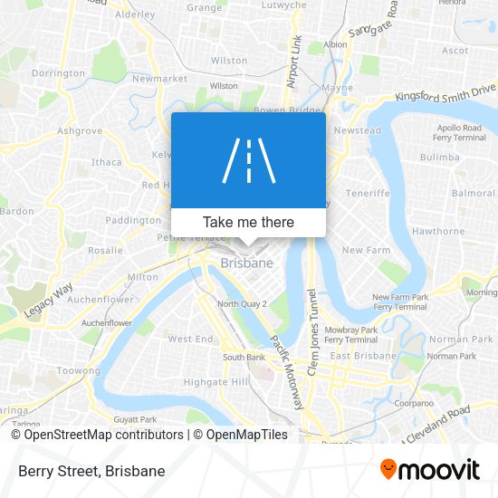 Berry Street map