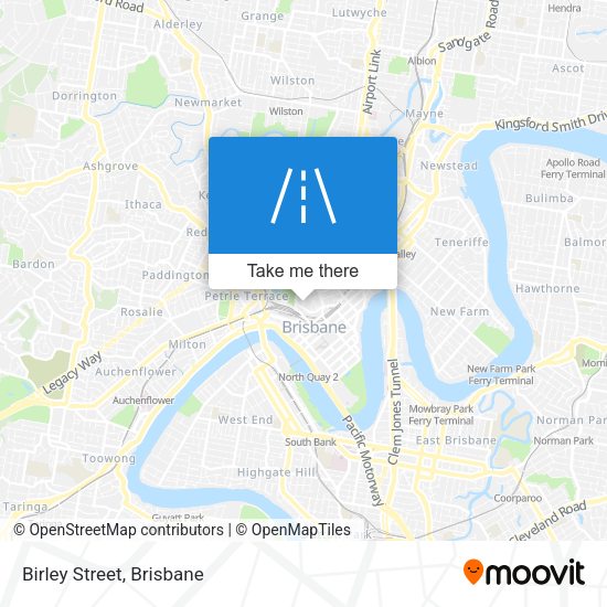 Birley Street map