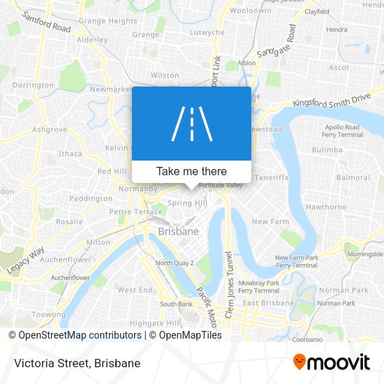 Victoria Street map