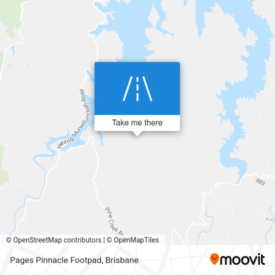 Pages Pinnacle Footpad map