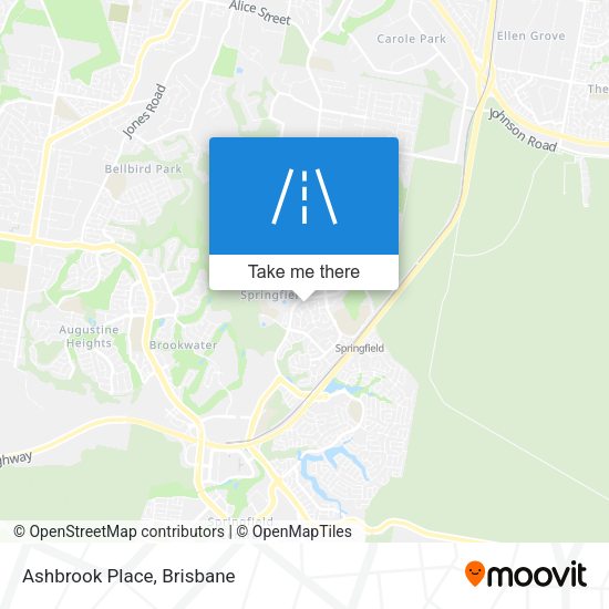 Ashbrook Place map