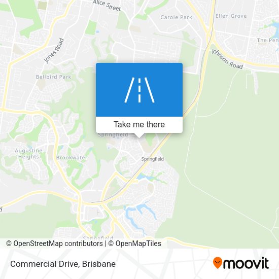Commercial Drive map