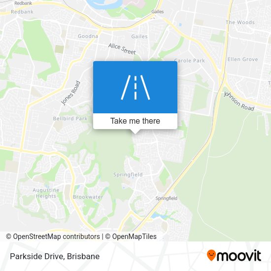 Parkside Drive map