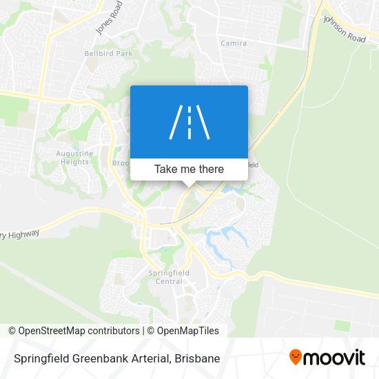 Springfield Greenbank Arterial map