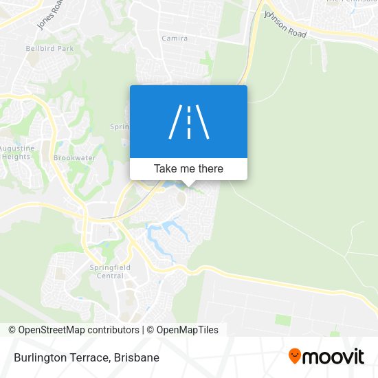 Burlington Terrace map