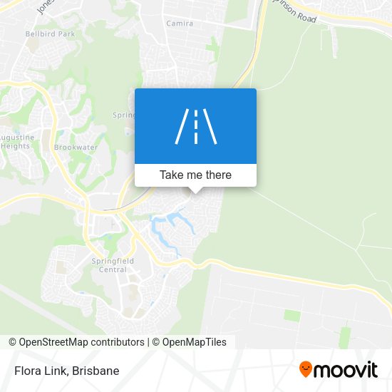 Flora Link map