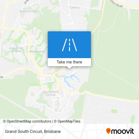 Grand South Circuit map