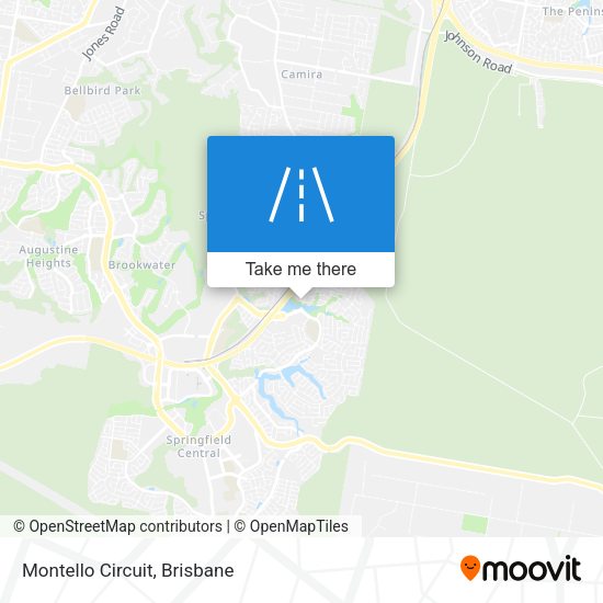 Montello Circuit map