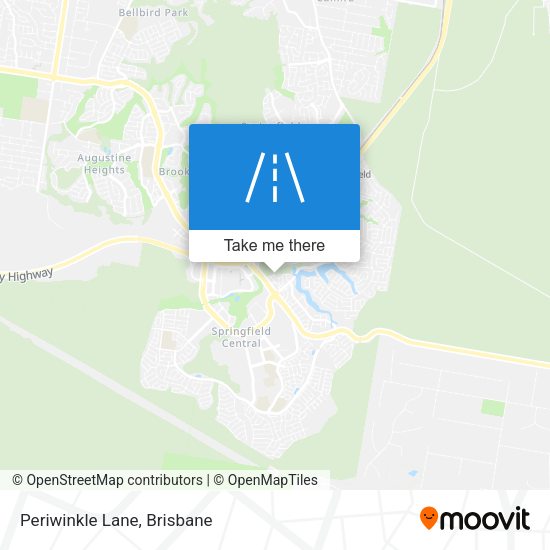 Periwinkle Lane map
