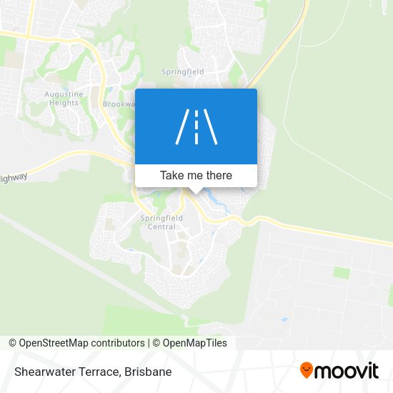 Shearwater Terrace map
