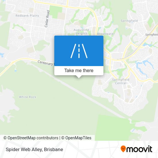 Spider Web Alley map
