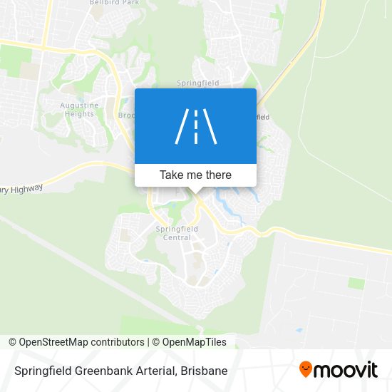 Springfield Greenbank Arterial map
