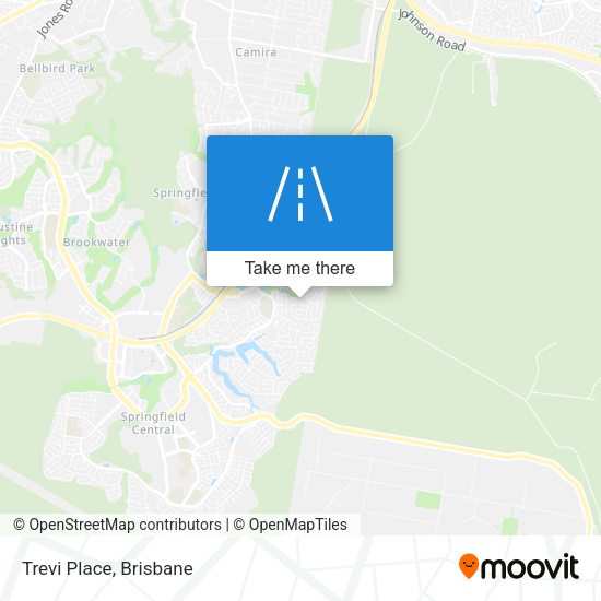 Trevi Place map