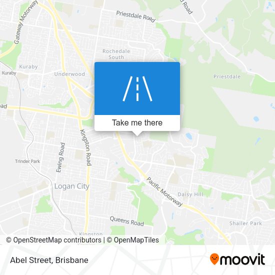 Abel Street map