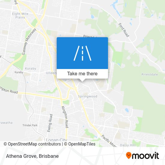 Athena Grove map