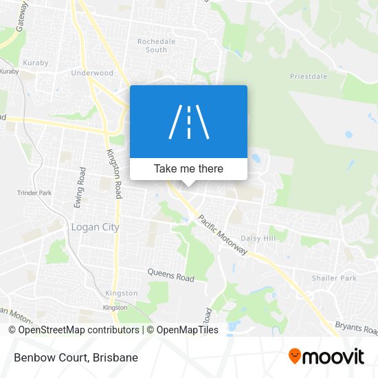 Benbow Court map