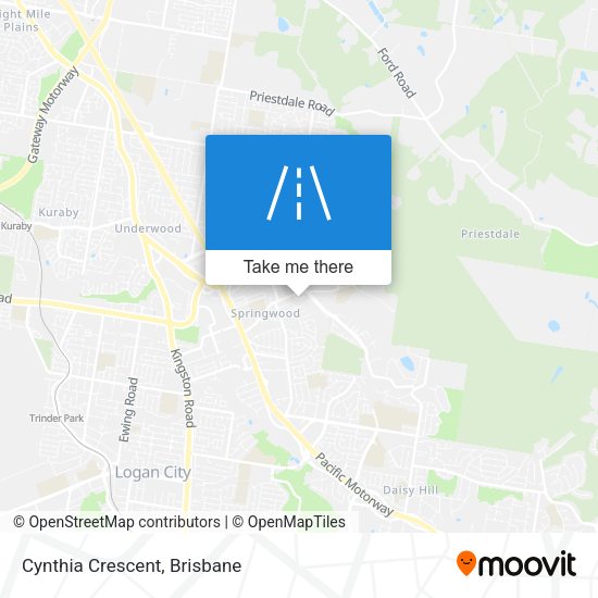 Cynthia Crescent map