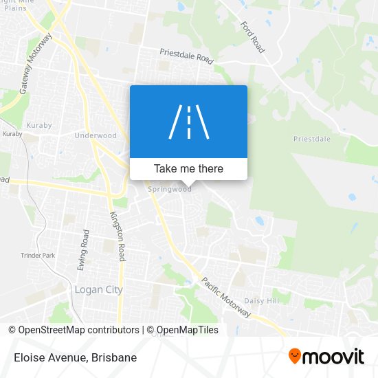 Eloise Avenue map