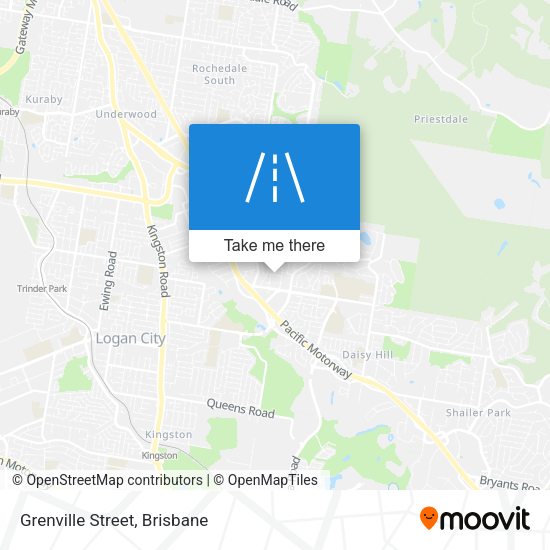 Grenville Street map