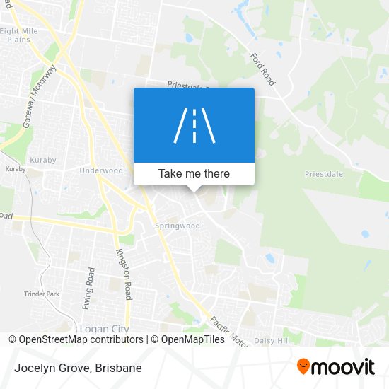 Jocelyn Grove map