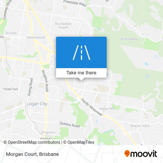 Morgan Court map